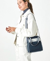 LeSportsac（レスポートサック）の「N/S MINI SATCHEL スペクテイターディープブルー（ショルダーバッグ・キッズ）」