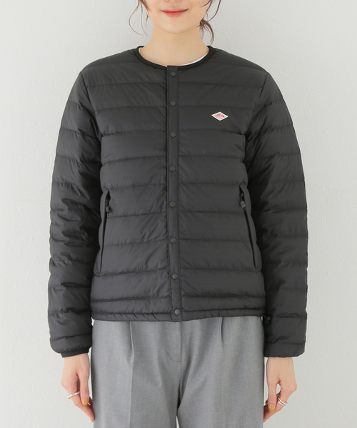 SLOBE IENA(スローブイエナ)の「【DANTON/ダントン】 INNER ダウン(ブルゾン・レディース・アイボリー/ブラック・FREE)」の18枚目の写真