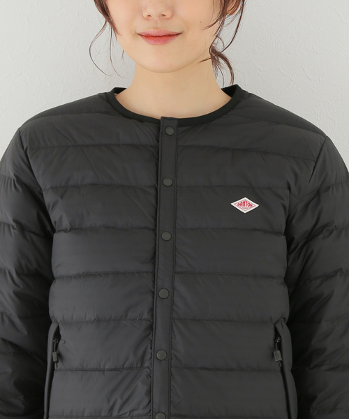 SLOBE IENA(スローブイエナ)の「【DANTON/ダントン】 INNER ダウン(ブルゾン・レディース・アイボリー/ブラック・FREE)」の21枚目の写真