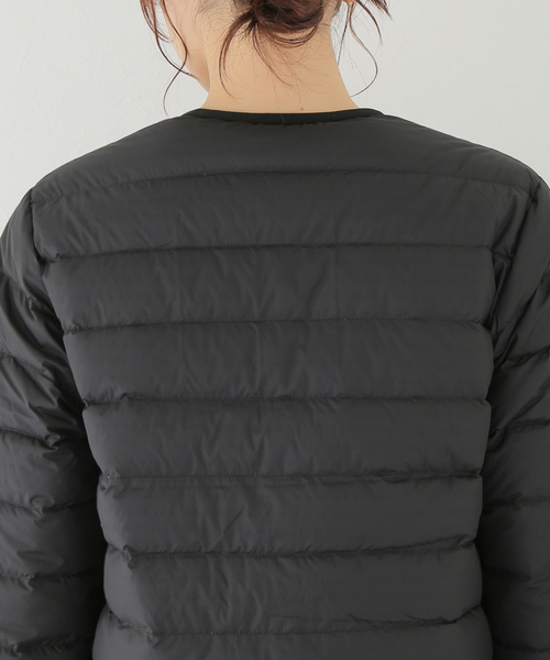 SLOBE IENA(スローブイエナ)の「【DANTON/ダントン】 INNER ダウン(ブルゾン・レディース・アイボリー/ブラック・FREE)」の22枚目の写真