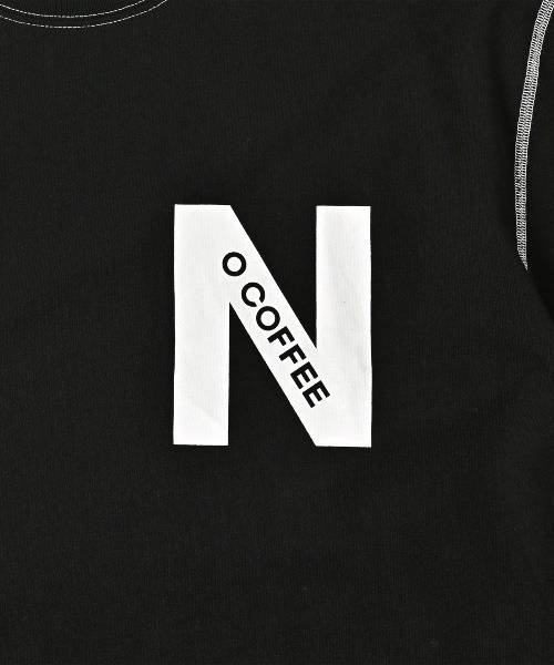 NO COFFEE(ノーコーヒー)の「"N"ロゴプリント L/S Tee(Tシャツ/カットソー・メンズ・ダークグリーン/ネイビー/ブラック/ホワイト・MEDIUM/X-LARGE/LARGE)」の10枚目の写真