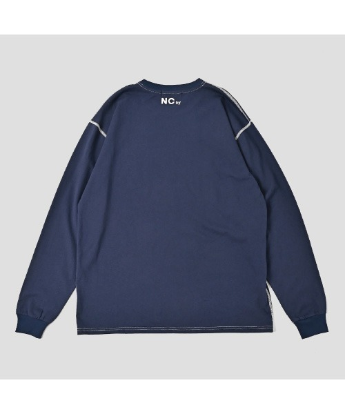NO COFFEE(ノーコーヒー)の「"N"ロゴプリント L/S Tee(Tシャツ/カットソー・メンズ・ダークグリーン/ネイビー/ブラック/ホワイト・MEDIUM/X-LARGE/LARGE)」の17枚目の写真