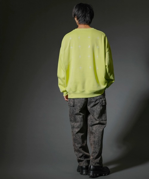 ADMIX/ATELIER SAB MEN（アドミックスアトリエサブメン）の「2way ワイドデニム イージーカーゴパンツ / 裾ドローコード（カーゴパンツ・メンズ・ブラック系/サックスブルー/ブラック系その他・L/M）」の14枚目の写真