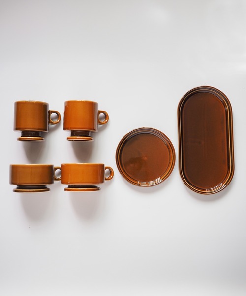 TIMELESS COMFORT（タイムレスコンフォート）の「Smith（スミス）脚付きスタッキングスープマグ（グラス/マグカップ/タンブラー・レディース・ネイビー/ブラウン/ホワイト/グリーン・ONE SIZE）」の10枚目の写真