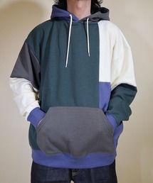 BAYCANT/ベイカント SWITCHING SWEAT HOODIE