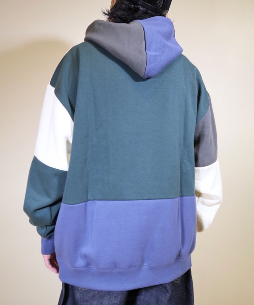 go slow caravan(ゴースローキャラバン)の「BAYCANT/ベイカント SWITCHING SWEAT HOODIE(スウェット・メンズ・その他1/その他3/その他2・X-LARGE/LARGE/MEDIUM)」の9枚目の写真