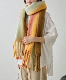 カラフルフリンジマフラー