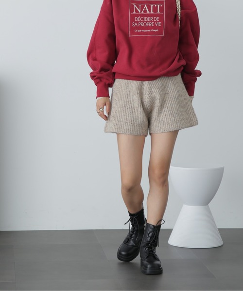 FREE'S MART（フリーズマート）の「リブニットショートパンツ（その他パンツ・レディース・モカ/ベージュ/グレー・FREE）」の21枚目の写真