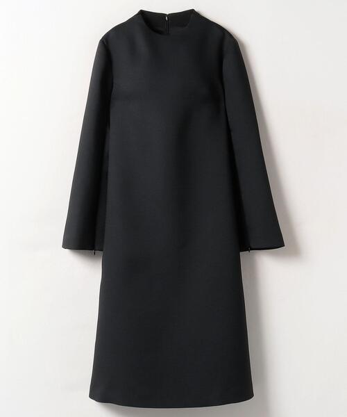 LANVIN en Bleu(ランバンオンブルー)の「トリプルクロスAラインワンピース(ワンピース・レディース・キャメル/ブラック・36/38)」の8枚目の写真