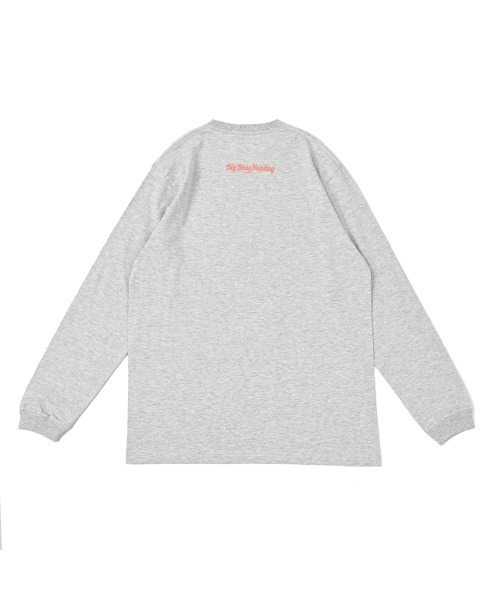 NOTHINKER（ノーシンカー）の「OUTFITTERS Long T-shirt（Tシャツ/カットソー・メンズ・アッシュグレー/ロイヤルブルー/グリーン系その他・MEDIUM/LARGE/X-LARGE）」の4枚目の写真