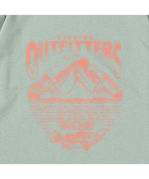 NOTHINKER（ノーシンカー）の「OUTFITTERS Long T-shirt（Tシャツ/カットソー・メンズ・アッシュグレー/ロイヤルブルー/グリーン系その他・MEDIUM/LARGE/X-LARGE）」の9枚目の写真