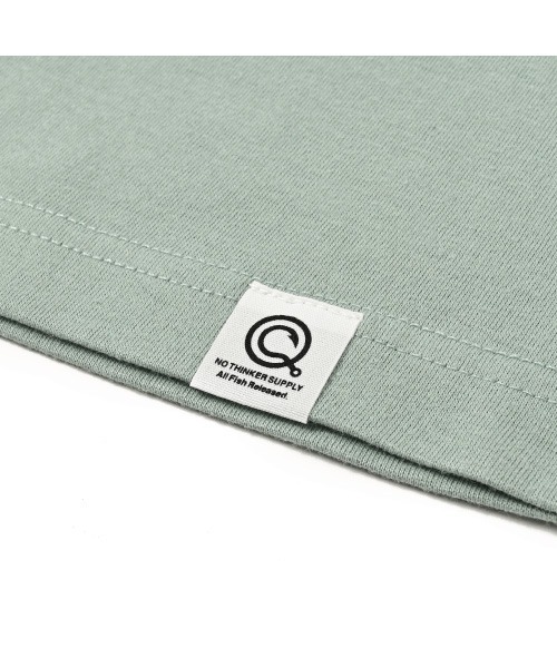 NOTHINKER（ノーシンカー）の「OUTFITTERS Long T-shirt（Tシャツ/カットソー・メンズ・アッシュグレー/ロイヤルブルー/グリーン系その他・MEDIUM/LARGE/X-LARGE）」の11枚目の写真