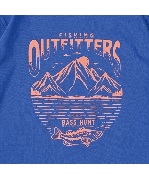 NOTHINKER（ノーシンカー）の「OUTFITTERS Long T-shirt（Tシャツ/カットソー・メンズ・アッシュグレー/ロイヤルブルー/グリーン系その他・MEDIUM/LARGE/X-LARGE）」の13枚目の写真