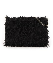 OPAQUE.CLIP | フラッフィーフリンジチェーンショルダー(ショルダーバッグ)