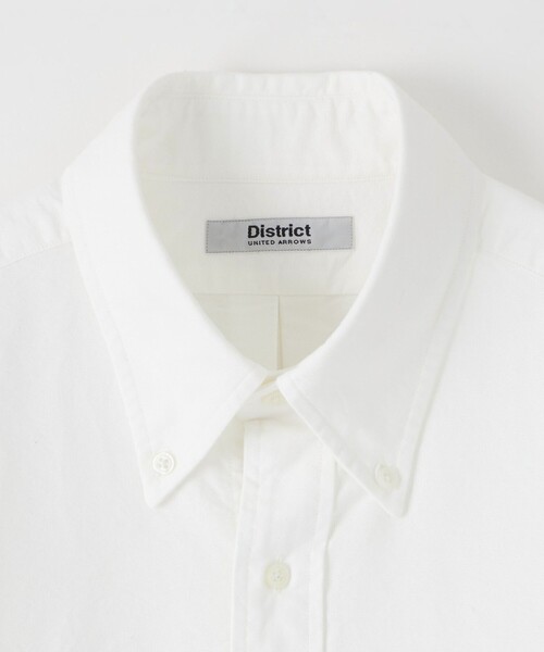 District UNITED ARROWS（ディストリクト ユナイテッドアローズ）の「＜District＞ OXFORD BD SHIRT/シャツ（シャツ/ブラウス・メンズ・ホワイト・15 /15  1/2/16）」の4枚目の写真