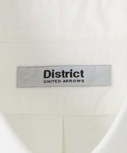 District UNITED ARROWS（ディストリクト ユナイテッドアローズ）の「＜District＞ OXFORD BD SHIRT/シャツ（シャツ/ブラウス・メンズ・ホワイト・15 /15  1/2/16）」の9枚目の写真