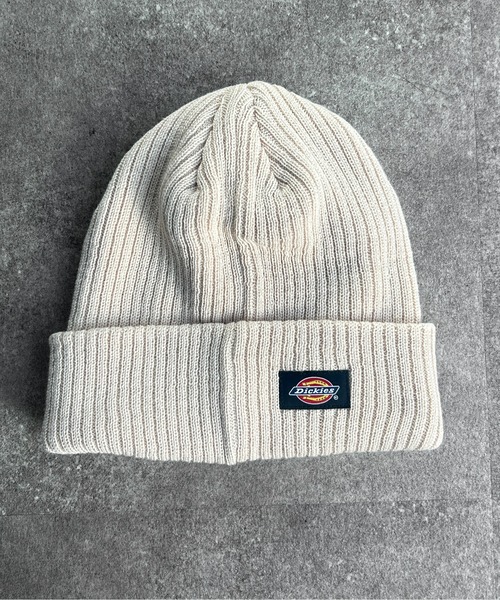 Dickies（ディッキーズ）の「【Dickies】SSワッペンニットキャップ（ニットキャップ/ビーニー・メンズ・アイボリー/ブラック/オレンジ・F）」の16枚目の写真