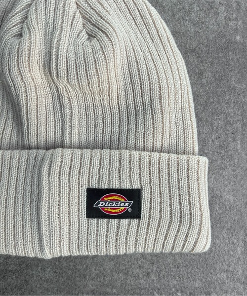 Dickies（ディッキーズ）の「【Dickies】SSワッペンニットキャップ（ニットキャップ/ビーニー・メンズ・アイボリー/ブラック/オレンジ・F）」の18枚目の写真