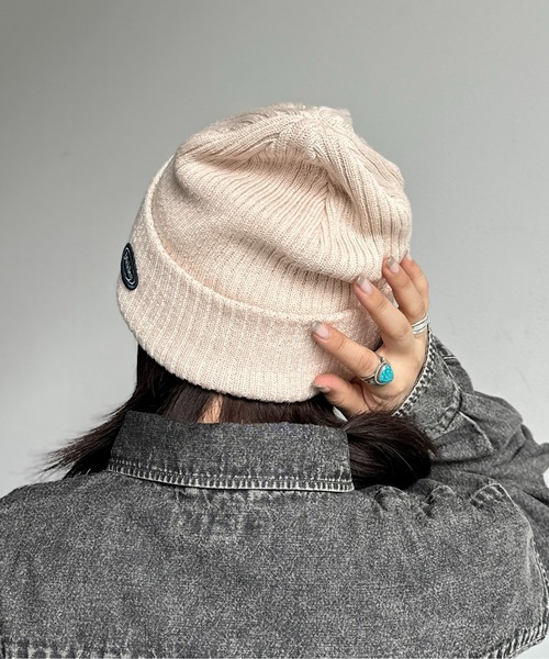 Dickies（ディッキーズ）の「【Dickies】SSワッペンニットキャップ（ニットキャップ/ビーニー・メンズ・アイボリー/ブラック/オレンジ・F）」の7枚目の写真