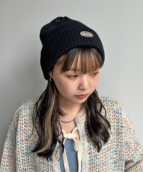 Dickies（ディッキーズ）の「【Dickies】SSワッペンニットキャップ（ニットキャップ/ビーニー・メンズ・アイボリー/ブラック/オレンジ・F）」の9枚目の写真