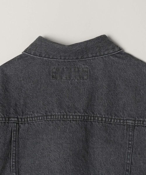 JEANASIS(ジーナシス)の「クロップドGジャン/105309(デニムジャケット・レディース・ブラック/ブルー・FREE)」の9枚目の写真