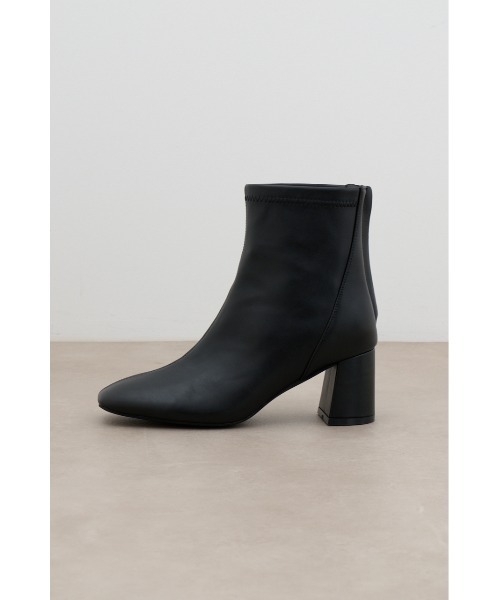 AZUL by moussy(アズールバイマウジー)の「スクエアトゥストレッチショートブーツ(ブーツ・レディース・シルバー/ブラック/アイボリー・LARGE/SMALL/MEDIUM)」の15枚目の写真