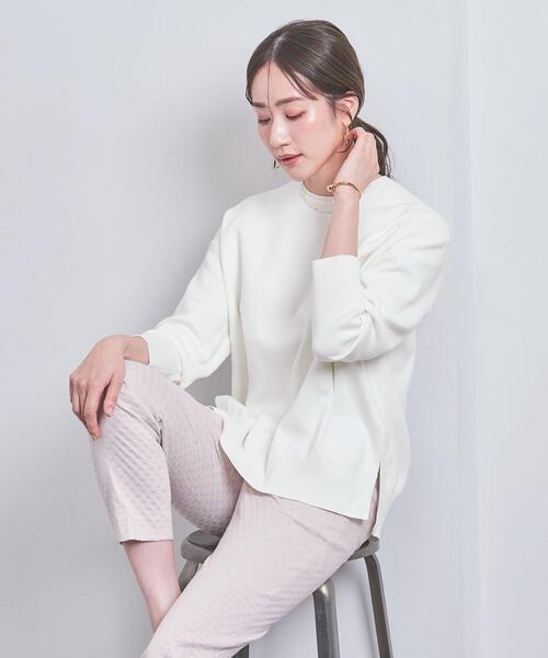 「UNITED ARROWS」 長袖ニット - ホワイト レディース レディースのニット / セーター（ホワイト）｜ユナイテッド