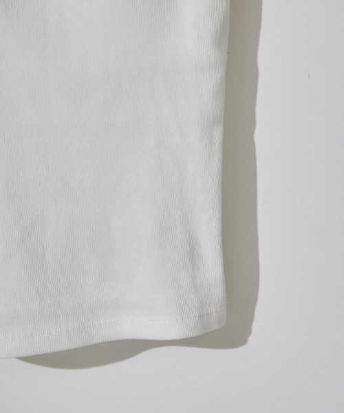 SALON adam et rope'（サロン アダム エ ロペ）の「コットンリブカップ付きベアキャミ（チューブトップ・レディース・ホワイト/ブラック・FREE）」の10枚目の写真