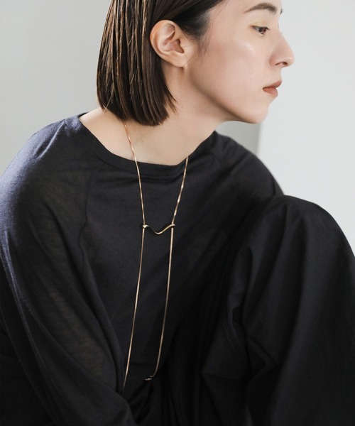 select MOCA（セレクトモカ）の「モチーフタイネックレス（ネックレス・レディース・シルバー/ゴールド・FREE）」の15枚目の写真