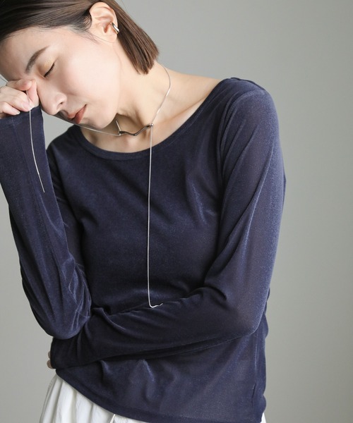 select MOCA（セレクトモカ）の「モチーフタイネックレス（ネックレス・レディース・シルバー/ゴールド・FREE）」の8枚目の写真