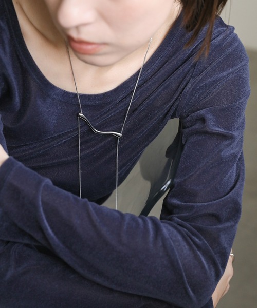 select MOCA（セレクトモカ）の「モチーフタイネックレス（ネックレス・レディース・シルバー/ゴールド・FREE）」の12枚目の写真