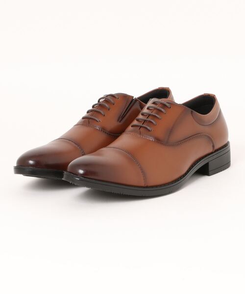 cecilio(セシリオ)の「【cecilio】 <内羽根ストレート>幅広 3E ビジネスシューズ【24.5cm~28.0cm】(ドレスシューズ・メンズ・ブラウン/ブラック・24.5cm/25.0cm/25.5cm/26.0cm/26.5cm/27.0cm/28.0cm)」の5枚目の写真