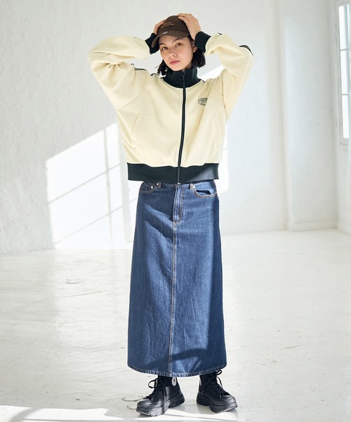 ROPE' PICNIC（ロペピクニック）の「トラックジャケット（その他アウター・レディース・ホワイト系その他5/チャコールグレー・38）」の17枚目の写真