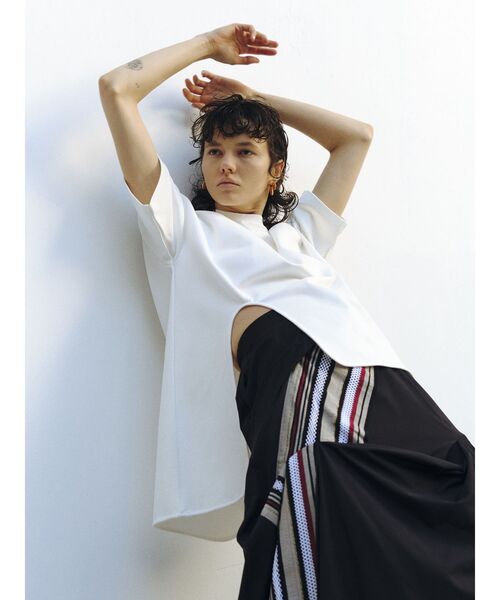 UN3D.（アンスリード）の「トーションレースタックスカート（スカート・レディース・レッド/グリーン・36/38）」の5枚目の写真