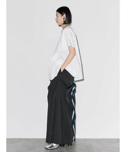 UN3D.（アンスリード）の「トーションレースタックスカート（スカート・レディース・レッド/グリーン・36/38）」の10枚目の写真