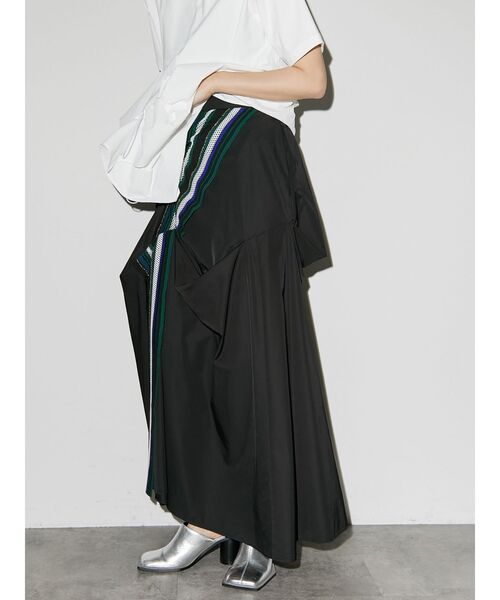 UN3D.（アンスリード）の「トーションレースタックスカート（スカート・レディース・レッド/グリーン・36/38）」の19枚目の写真