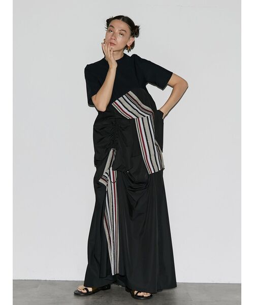 UN3D.（アンスリード）の「トーションレースタックスカート（スカート・レディース・レッド/グリーン・36/38）」の21枚目の写真