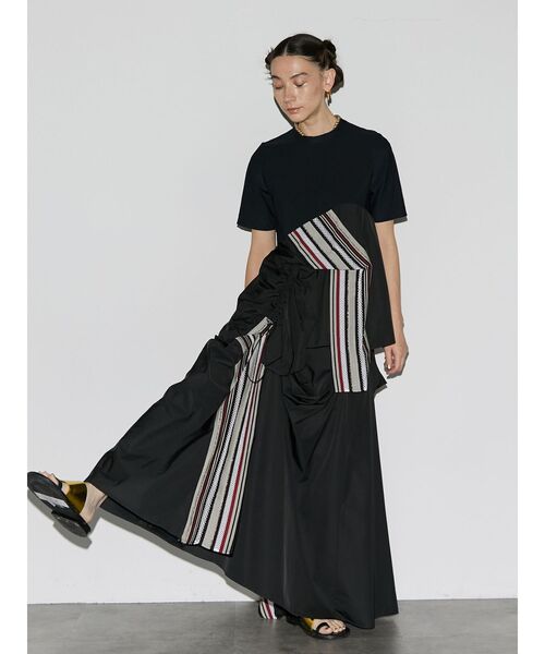 UN3D.（アンスリード）の「トーションレースタックスカート（スカート・レディース・レッド/グリーン・36/38）」の18枚目の写真