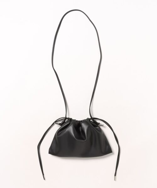 cache cache（カシュ カシュ）の「巾着ショルダーBAG（ボディバッグ/ウエストポーチ・レディース・ブラック/マルチ・FREE）」の6枚目の写真