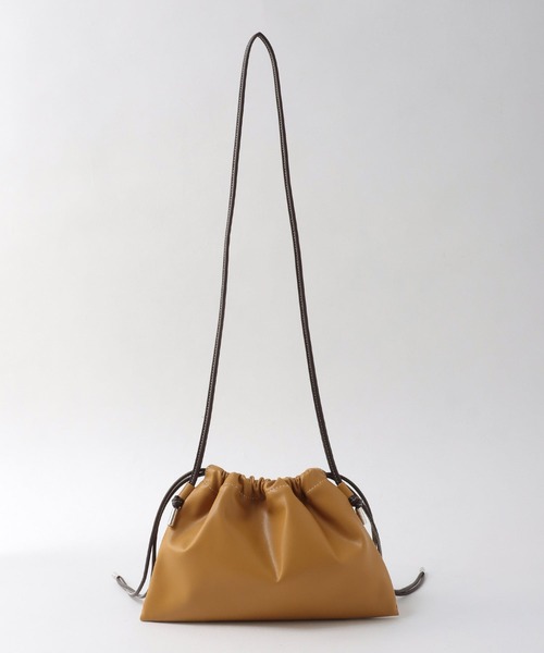 cache cache（カシュ カシュ）の「巾着ショルダーBAG（ボディバッグ/ウエストポーチ・レディース・ブラック/マルチ・FREE）」の14枚目の写真