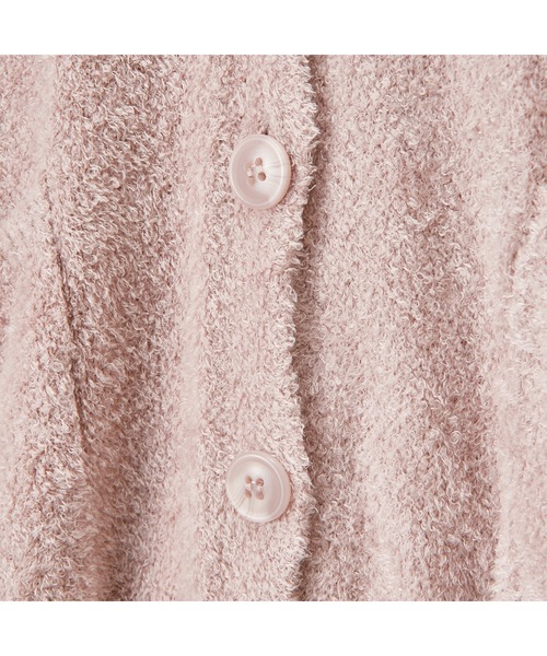 Francfranc（フランフラン）の「モイストフェザーニット カーディガン ピンク（ルームウェア/パジャマ・レディース・ピンク・FREE）」の6枚目の写真