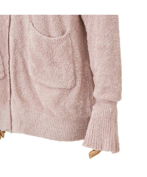 Francfranc（フランフラン）の「モイストフェザーニット カーディガン ピンク（ルームウェア/パジャマ・レディース・ピンク・FREE）」の7枚目の写真