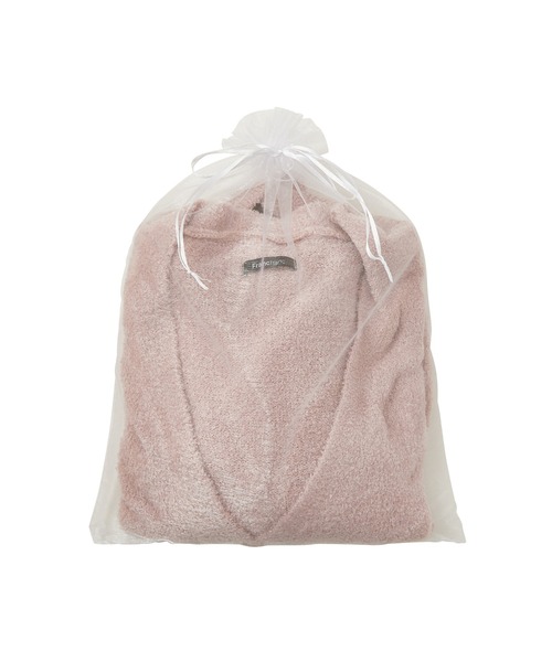 Francfranc（フランフラン）の「モイストフェザーニット カーディガン ピンク（ルームウェア/パジャマ・レディース・ピンク・FREE）」の2枚目の写真