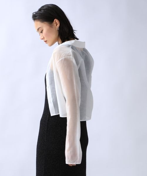 JEANASIS（ジーナシス）の「シアージャガードショートシャツ/111634