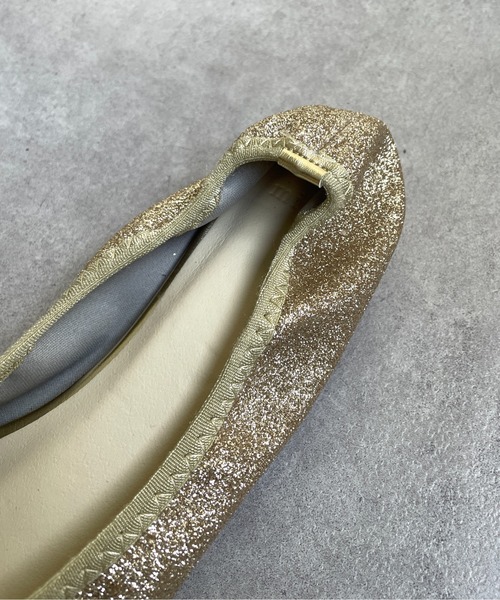 Thevon（ゼボン）の「ギャザーバレエパンプス（パンプス・レディース・シルバー/ブラック/ゴールド・L/M/S）」の21枚目の写真