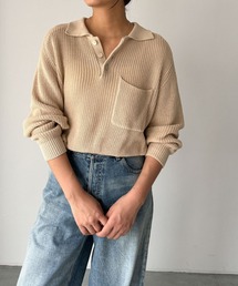 CANAL JEAN | RED CHOP WORKS(レッドチョップワークス) ポロニット(ニット/セーター)