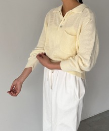 CANAL JEAN | RED CHOP WORKS(レッドチョップワークス) ポロニット(ニット/セーター)