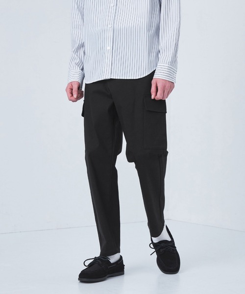 green label relaxing(グリーンレーベルリラクシング)の「【ZOZO限定】スリム カーゴパンツ(カーゴパンツ・メンズ・ブラック/オリーブ/ダークグレー・S-Short/S-Regular/M-Short/M-Regular/L-Short/L-Regular/XL-Short/XL-Regular)」の1枚目の写真