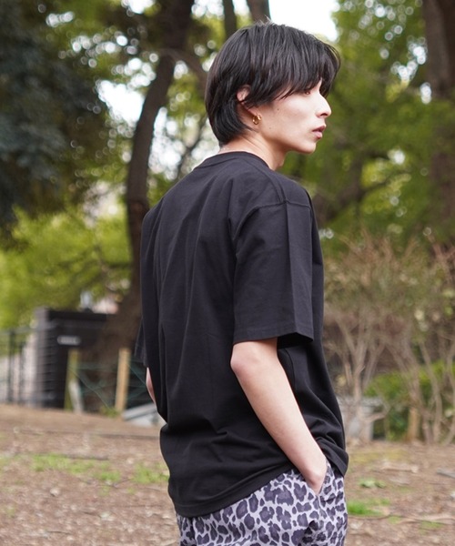 THRASHER(スラッシャー)の「【ZOZOTOWN限定】THRASHER/スラッシャー 半袖Tシャツ ルーズシルエット 刺繍デザイン THM-24SPSST08(Tシャツ/カットソー・メンズ・ブラック×ブルー/ホワイト×レッド/ブラック×レッド/ホワイト×イエロー・M/L/XL)」の19枚目の写真