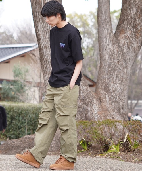 THRASHER(スラッシャー)の「【ZOZOTOWN限定】THRASHER/スラッシャー 半袖Tシャツ ルーズシルエット 刺繍デザイン THM-24SPSST08(Tシャツ/カットソー・メンズ・ブラック×ブルー/ホワイト×レッド/ブラック×レッド/ホワイト×イエロー・M/L/XL)」の12枚目の写真